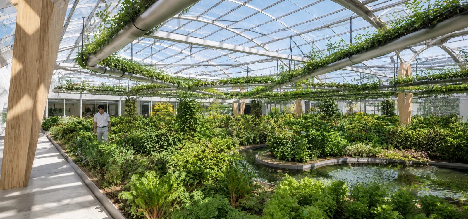 Inside a Polydome.